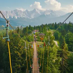 Park linowy na Gubałówce: Wielka adrenalina na wysokościach!