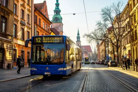Kraków komunikacją miejską: Jak dotrzeć autobusem w Krakowie?
