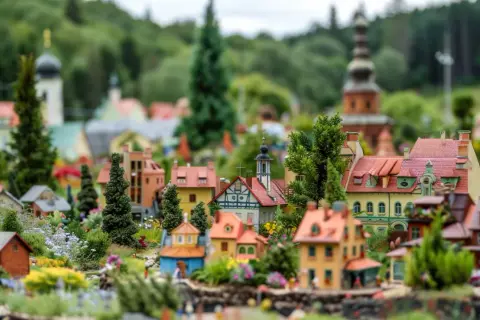 Co robić w Bieszczadach z dziećmi: Park Miniatur dla najmłodszych