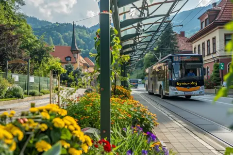 Krynica-Zdrój: Jak poruszać się autobusami po tym uzdrowisku?