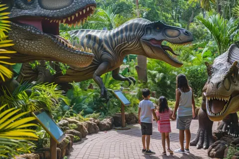 Warmia i Mazury: Atrakcje dla dzieci: Fantastyczny Park Dinozaurów