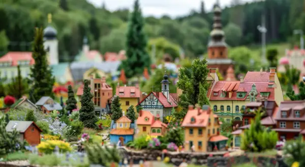 Co robić w Bieszczadach z dziećmi: Park Miniatur dla najmłodszych
