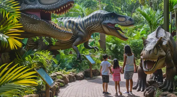 Warmia i Mazury: Atrakcje dla dzieci: Fantastyczny Park Dinozaurów